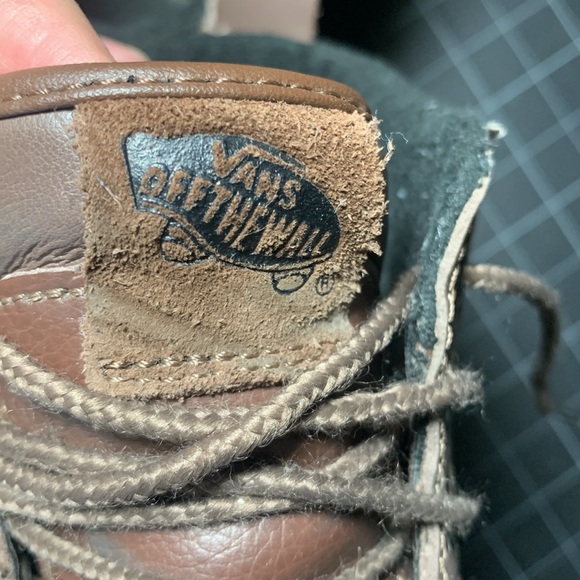 Men’s Vans Off The Wall, leather high top, size 11 - Picture 9 of 13